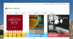Desktop Screenshot of centerforcreativearts.net